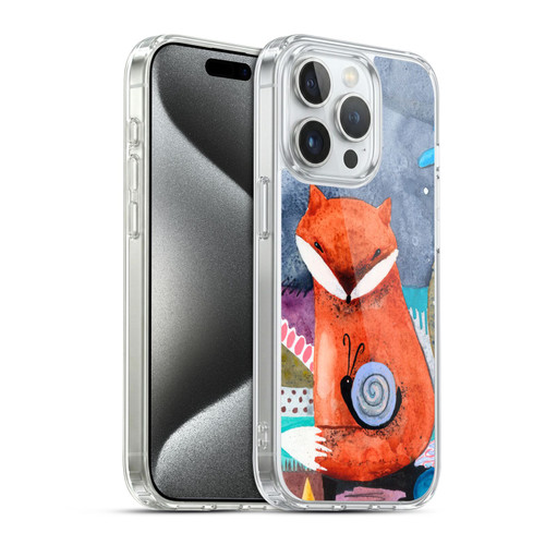 Wyanne Animals Nighty Nite Fox Soft Gel Case for Apple iPhone 15 Pro & MagSafe
