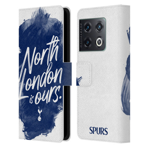 Tottenham Hotspur F.C. Badge North London Is Ours Leather Book Wallet Case Cover For OnePlus 10 Pro