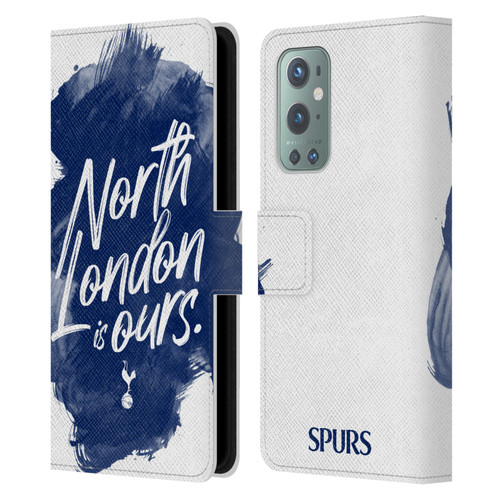 Tottenham Hotspur F.C. Badge North London Is Ours Leather Book Wallet Case Cover For OnePlus 9