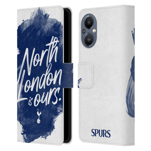 Tottenham Hotspur F.C. Badge North London Is Ours Leather Book Wallet Case Cover For OnePlus Nord N20 5G
