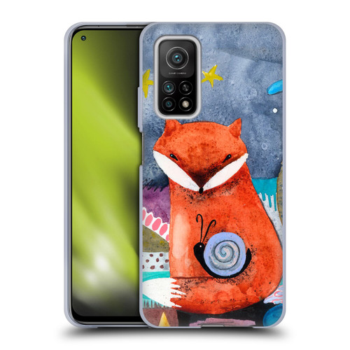 Wyanne Animals Nighty Nite Fox Soft Gel Case for Xiaomi Mi 10T 5G