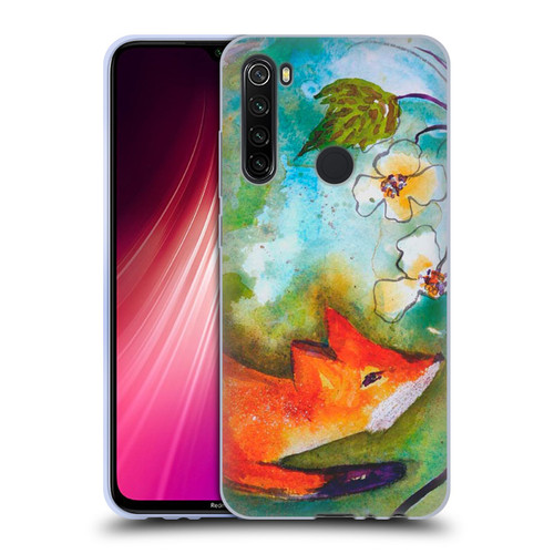 Wyanne Animals Fox In The Round Soft Gel Case for Xiaomi Redmi Note 8T