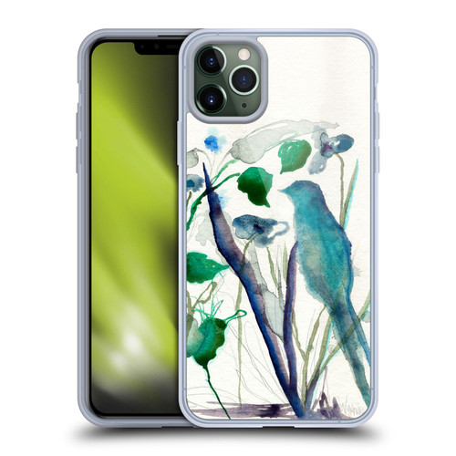 Wyanne Birds Watercolour Bird Soft Gel Case for Apple iPhone 11 Pro Max