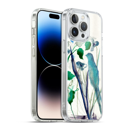 Wyanne Birds Watercolour Bird Soft Gel Case for Apple iPhone 14 Pro Max & MagSafe