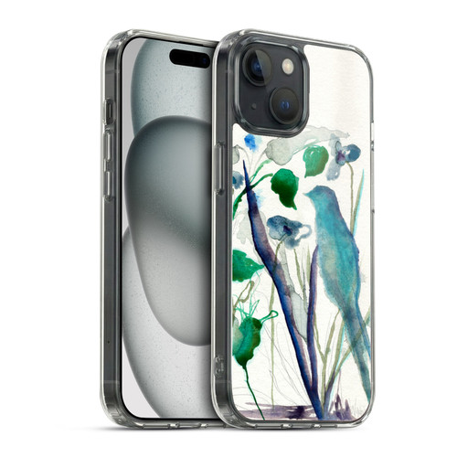 Wyanne Birds Watercolour Bird Soft Gel Case for Apple iPhone 15 & MagSafe