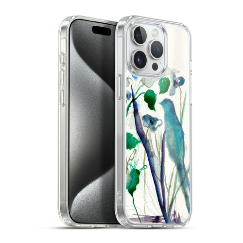 Wyanne Birds Watercolour Bird Soft Gel Case for Apple iPhone 15 Pro Max & MagSafe