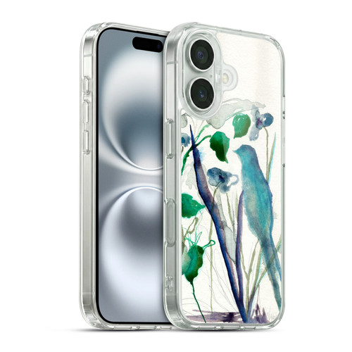 Wyanne Birds Watercolour Bird Soft Gel Case for Apple iPhone 16 & MagSafe