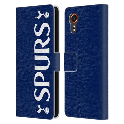 Tottenham Hotspur F.C. Badge SPURS Leather Book Wallet Case Cover For Samsung Galaxy Xcover7 5G