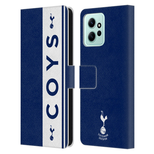 Tottenham Hotspur F.C. Badge COYS Leather Book Wallet Case Cover For Xiaomi Redmi 12