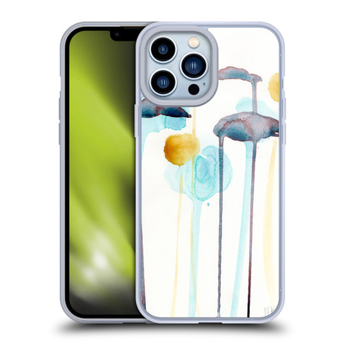Wyanne Nature Botanical Watercolour Soft Gel Case for Apple iPhone 13 Pro Max