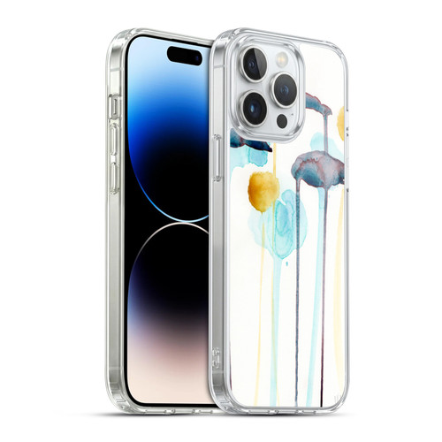 Wyanne Nature Botanical Watercolour Soft Gel Case for Apple iPhone 14 Pro Max & MagSafe
