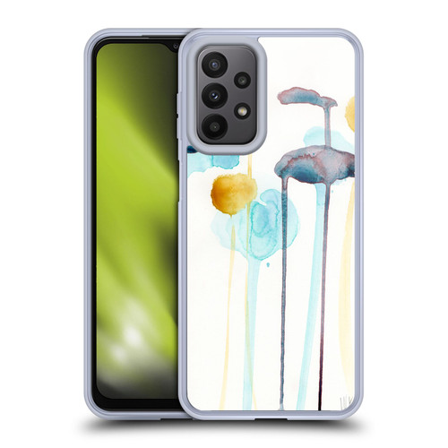 Wyanne Nature Botanical Watercolour Soft Gel Case for Samsung Galaxy A23 / 5G (2022)