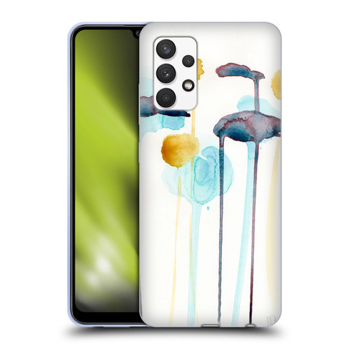 Wyanne Nature Botanical Watercolour Soft Gel Case for Samsung Galaxy A32 (2021)