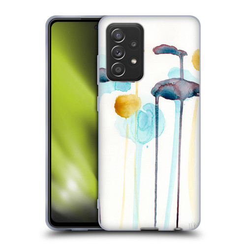 Wyanne Nature Botanical Watercolour Soft Gel Case for Samsung Galaxy A52 / A52s / 5G (2021)
