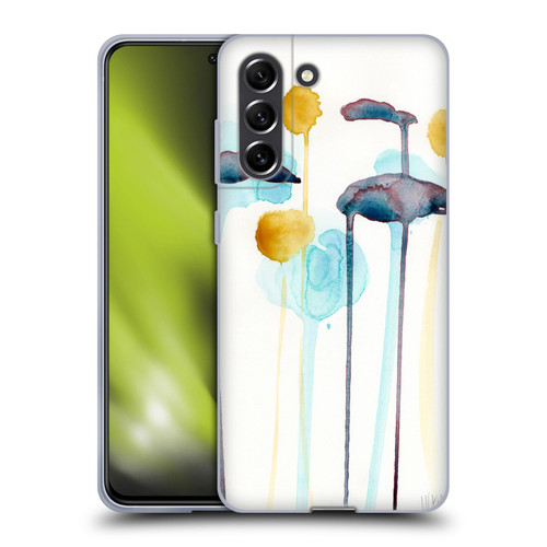 Wyanne Nature Botanical Watercolour Soft Gel Case for Samsung Galaxy S21 FE 5G