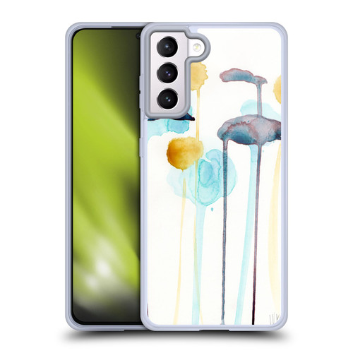 Wyanne Nature Botanical Watercolour Soft Gel Case for Samsung Galaxy S21+ 5G