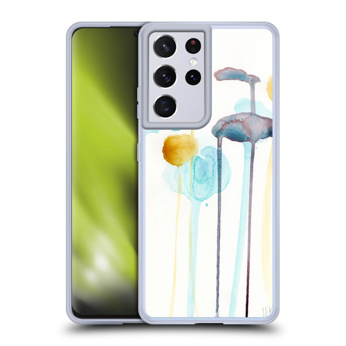 Wyanne Nature Botanical Watercolour Soft Gel Case for Samsung Galaxy S21 Ultra 5G