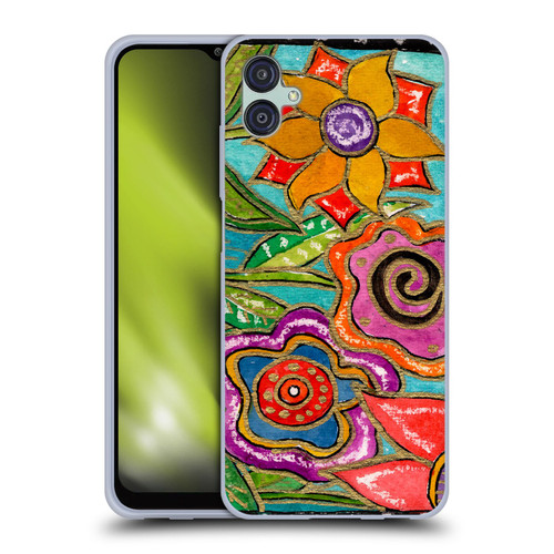 Wyanne Nature Funky Flower Garden Soft Gel Case for Samsung Galaxy M04 5G / A04e