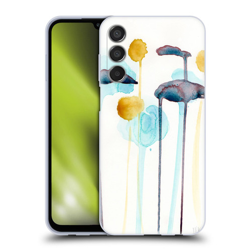 Wyanne Nature Botanical Watercolour Soft Gel Case for Samsung Galaxy M15/F15 5G