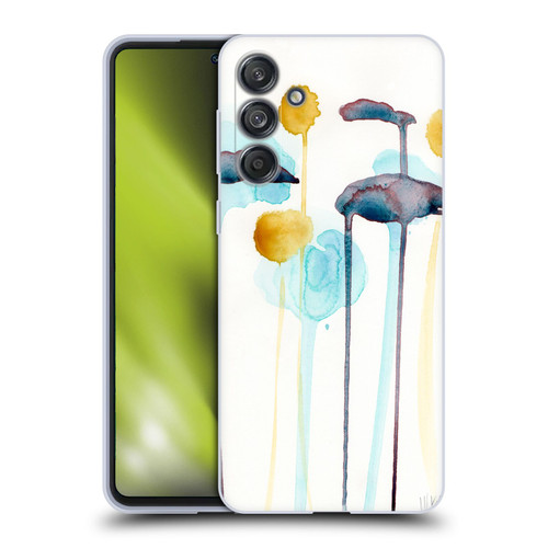 Wyanne Nature Botanical Watercolour Soft Gel Case for Samsung Galaxy M55 5G