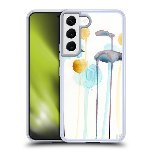 Wyanne Nature Botanical Watercolour Soft Gel Case for Samsung Galaxy S22 5G