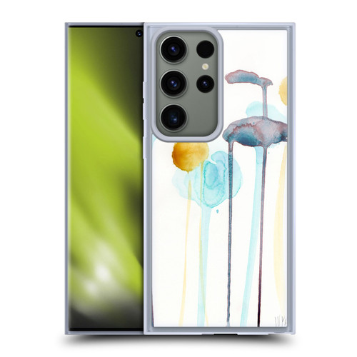 Wyanne Nature Botanical Watercolour Soft Gel Case for Samsung Galaxy S23 Ultra 5G
