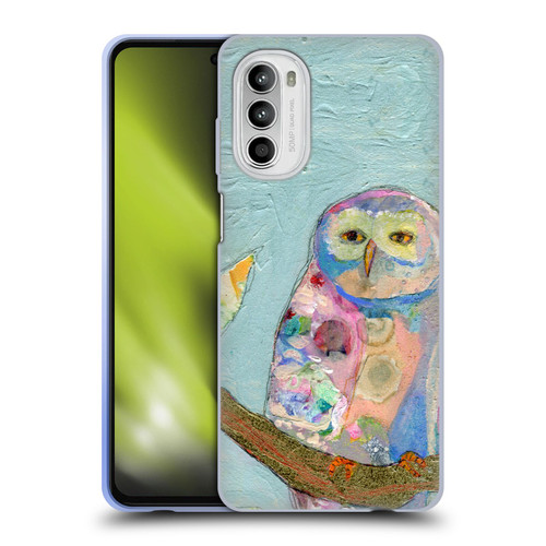 Wyanne Owl Watercolour Art Soft Gel Case for Motorola Moto G52