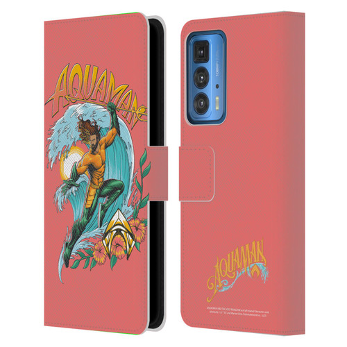 Aquaman And The Lost Kingdom Graphics Arthur Curry Art Leather Book Wallet Case Cover For Motorola Edge (2022)