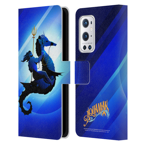 Aquaman And The Lost Kingdom Graphics Arthur Curry And Storm Leather Book Wallet Case Cover For OnePlus 9 Pro