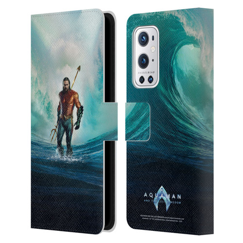 Aquaman And The Lost Kingdom Graphics Poster Leather Book Wallet Case Cover For OnePlus 9 Pro