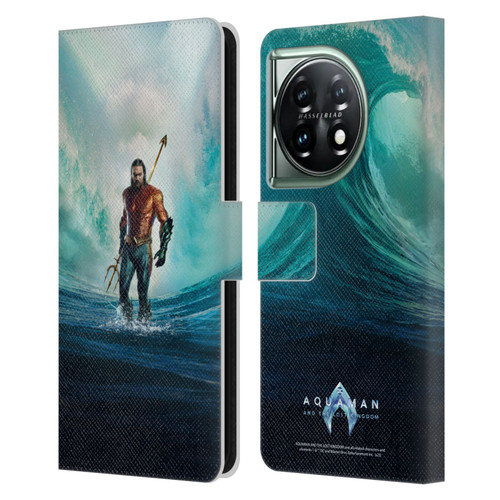 Aquaman And The Lost Kingdom Graphics Poster Leather Book Wallet Case Cover For OnePlus 11 5G