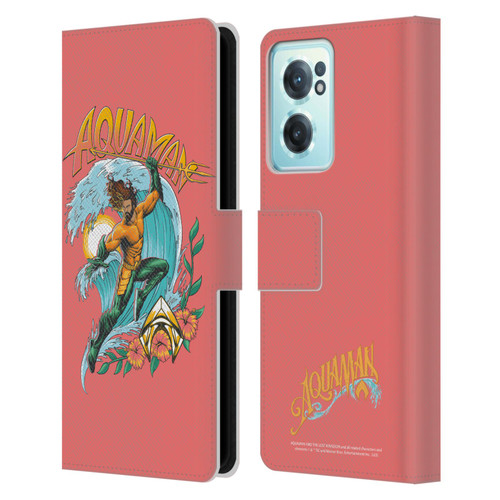 Aquaman And The Lost Kingdom Graphics Arthur Curry Art Leather Book Wallet Case Cover For OnePlus Nord CE 2 5G