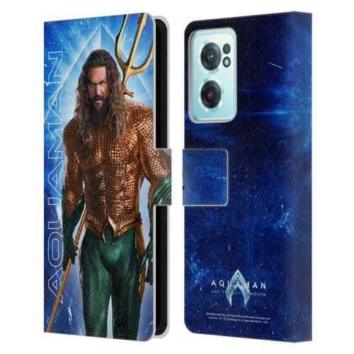 Aquaman And The Lost Kingdom Graphics Arthur Curry Leather Book Wallet Case Cover For OnePlus Nord CE 2 5G