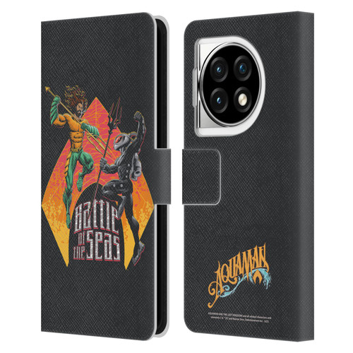 Aquaman And The Lost Kingdom Graphics Battle Of The Seas Leather Book Wallet Case Cover For OPPO OnePlus Ace 3 5G