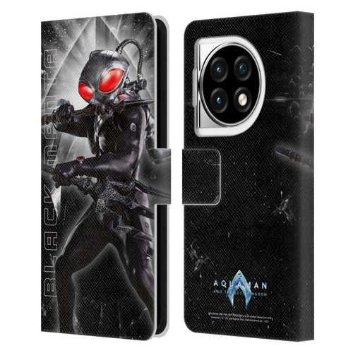 Aquaman And The Lost Kingdom Graphics Black Manta Leather Book Wallet Case Cover For OPPO OnePlus Ace 3 5G
