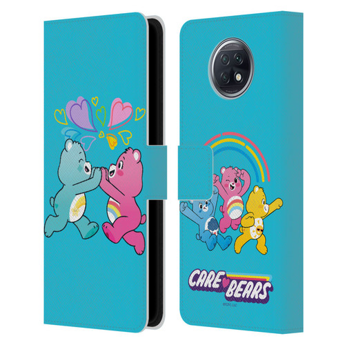 Care Bears Characters Funshine, Cheer And Grumpy Group 2 Leather Book Wallet Case Cover For Xiaomi Redmi Note 9T 5G