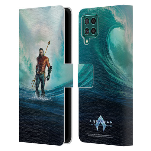 Aquaman And The Lost Kingdom Graphics Poster Leather Book Wallet Case Cover For Samsung Galaxy F62 (2021)