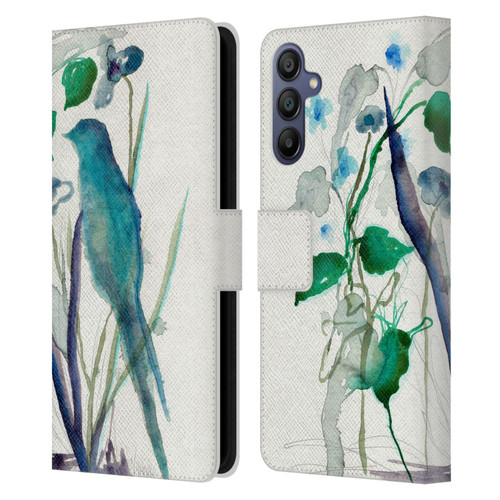 Wyanne Birds After Rain Leather Book Wallet Case Cover For Samsung Galaxy A15