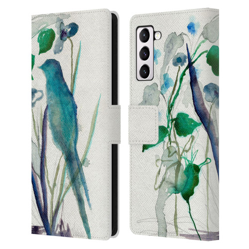 Wyanne Birds After Rain Leather Book Wallet Case Cover For Samsung Galaxy S21+ 5G