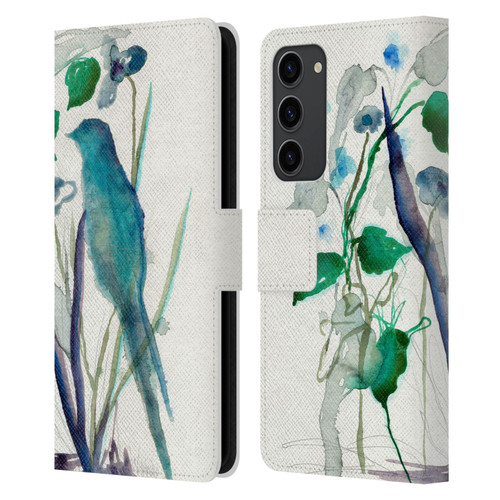 Wyanne Birds After Rain Leather Book Wallet Case Cover For Samsung Galaxy S23+ 5G