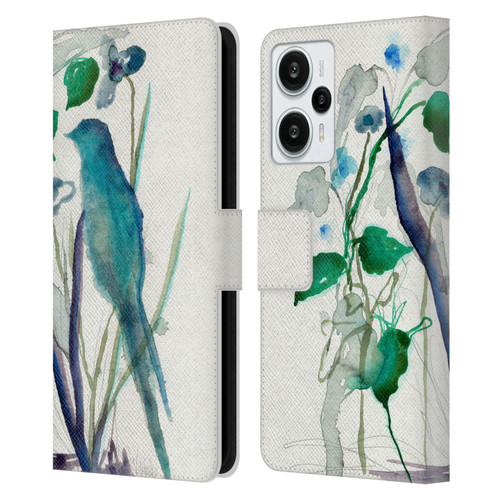 Wyanne Birds After Rain Leather Book Wallet Case Cover For Xiaomi Redmi Note 12T