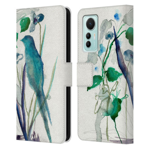 Wyanne Birds After Rain Leather Book Wallet Case Cover For Xiaomi 12 Lite