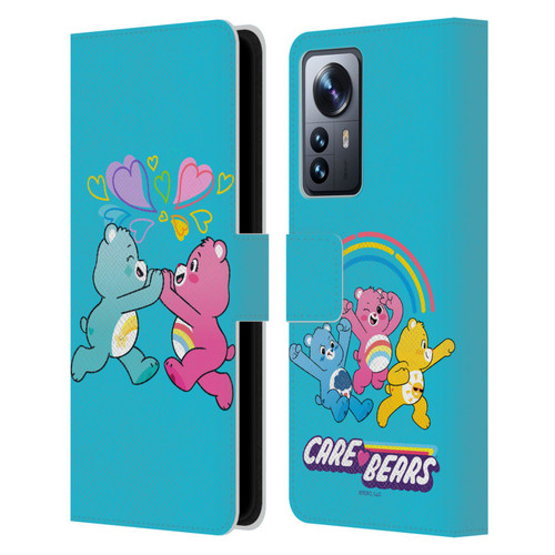 Care Bears Characters Funshine, Cheer And Grumpy Group 2 Leather Book Wallet Case Cover For Xiaomi 12 Pro