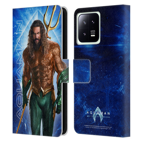 Aquaman And The Lost Kingdom Graphics Arthur Curry Leather Book Wallet Case Cover For Xiaomi 13 5G