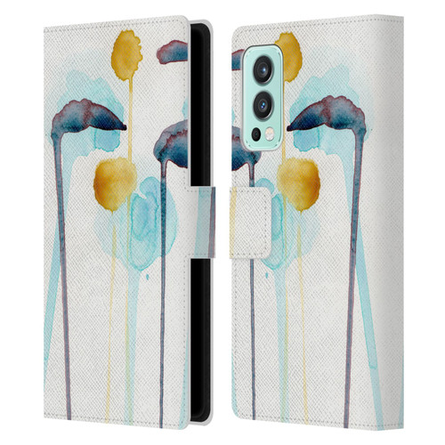 Wyanne Nature Botanical Study 3 Leather Book Wallet Case Cover For OnePlus Nord 2 5G