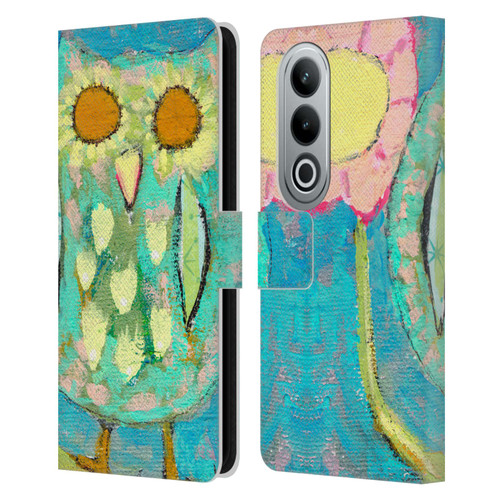 Wyanne Owl Blinded By The Light Leather Book Wallet Case Cover For OPPO OnePlus Ace 3V 5G
