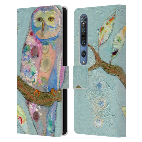 Wyanne Owl An Old Soul Leather Book Wallet Case Cover For Xiaomi Mi 10 5G / Mi 10 Pro 5G