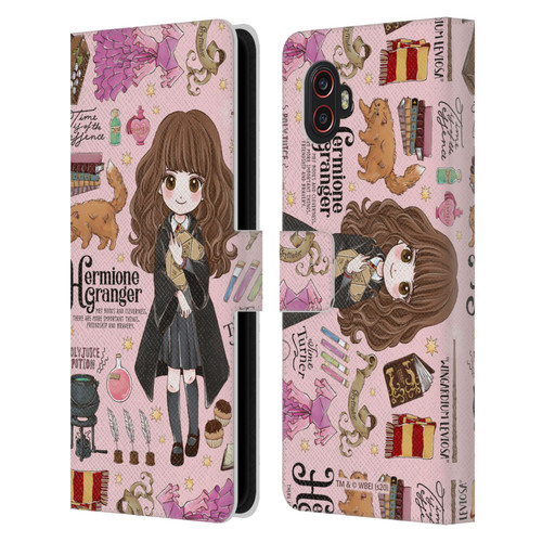 Harry Potter Deathly Hallows XXXVII Hermione Pattern Leather Book Wallet Case Cover For Samsung Galaxy Xcover6 Pro/Pro2