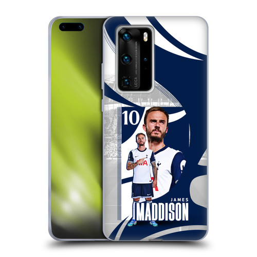 Tottenham Hotspur F.C. 2024/25 First Team James Maddison Soft Gel Case for Huawei P40 Pro / P40 Pro Plus 5G