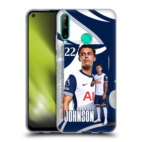 Tottenham Hotspur F.C. 2024/25 First Team Brennan Johnson Soft Gel Case for Huawei P40 lite E